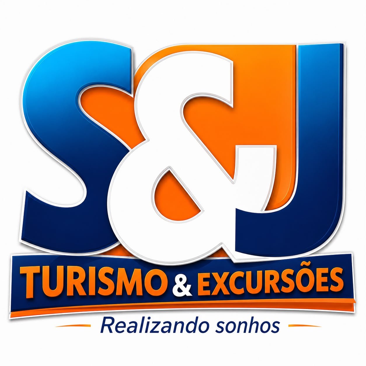 Logo S&J Turismo — Realizando sonhos